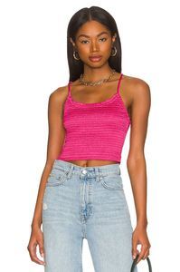 NEW Free People Right on Cami in Fuchsia Size S REVOLVE MSRP $58